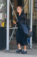 TESSA THOMPSON Out and About in New York 06/20/2022