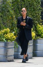 TESSA THOMPSON Out and About in New York 06/20/2022