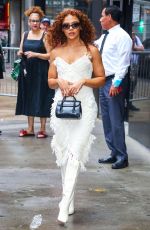 TESSA THOMPSON Out and About in New York 06/27/2022