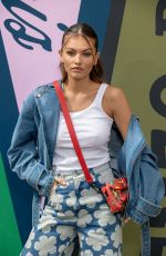 THYLANE BLONDEAU at Kenzo Spring/Summer 2023 Show at Paris Fashion Week 06/26/2022