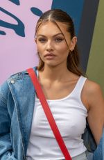 THYLANE BLONDEAU at Kenzo Spring/Summer 2023 Show at Paris Fashion Week 06/26/2022