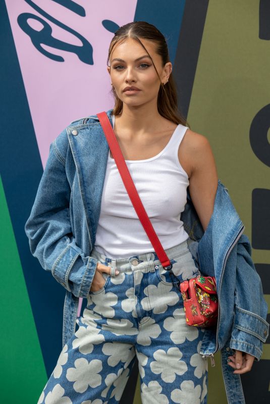 THYLANE BLONDEAU at Kenzo Spring/Summer 2023 Show at Paris Fashion Week 06/26/2022