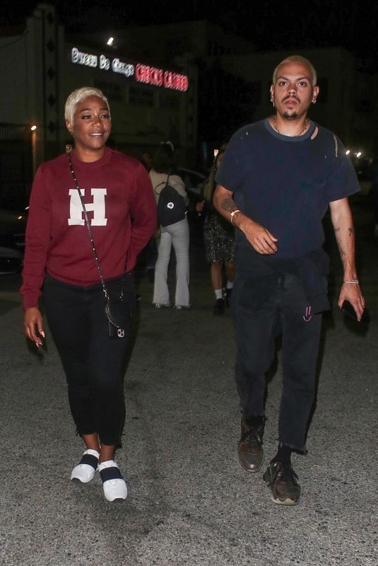TIFFANY HADDISH and Evan Ross Arrives at a Private Event in Hollywood 06/15/2022