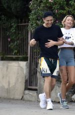 TINA LOUISE Out Hiking with New Guy in Los Angeles 06/13/2022