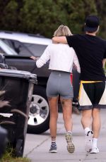 TINA LOUISE Out Hiking with New Guy in Los Angeles 06/13/2022