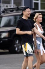 TINA LOUISE Out Hiking with New Guy in Los Angeles 06/13/2022