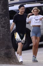 TINA LOUISE Out Hiking with New Guy in Los Angeles 06/13/2022