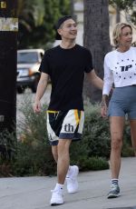 TINA LOUISE Out Hiking with New Guy in Los Angeles 06/13/2022