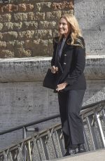 TONI COLLETTE on the Set of Mafia Mamma in Rome 06/01/2022