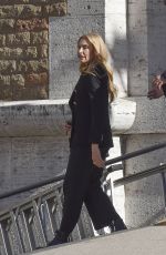 TONI COLLETTE on the Set of Mafia Mamma in Rome 06/01/2022