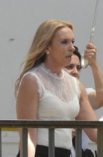 TONI COLLETTE on the Set of Mafia Mamma in Rome 06/01/2022