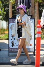 VANESSA HUDGENS Out for Iced Coffee in Los Angeles 06/26/2022