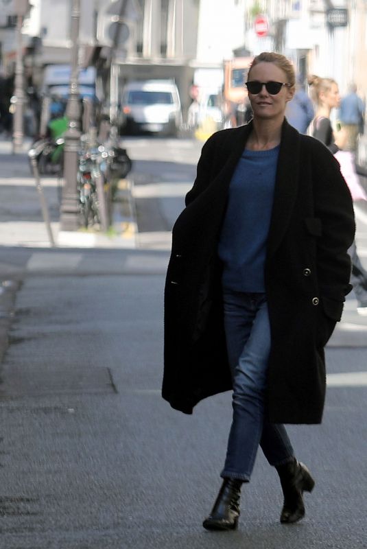 VANESSA PARADIS Out and About in Paris 05/30/2022