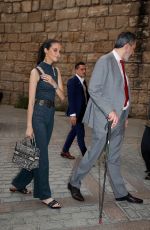 VICTORIA FEDERICA Arrives at Dior Party at Alcazar of Seville 06/15/2022