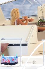 VICTORIA SILVSTEDT at a Yacht in Eden-Roc in Antibes 06/20/2022