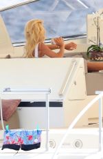 VICTORIA SILVSTEDT at a Yacht in Eden-Roc in Antibes 06/20/2022