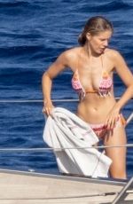 VICTORIA SWAROVSKI in Bikini at a Yacht in Capri 06/11/2022