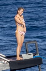 VICTORIA SWAROVSKI in Bikini at a Yacht in Capri 06/11/2022