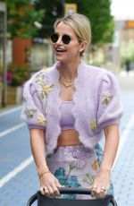 VOGUE WILLIAMS Arrives at Stephs Packed Lunch TV Studios in Leeds 06/14/2022