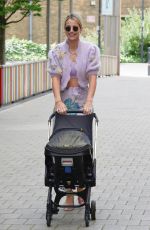VOGUE WILLIAMS Arrives at Stephs Packed Lunch TV Studios in Leeds 06/14/2022
