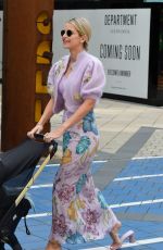VOGUE WILLIAMS Arrives at Stephs Packed Lunch TV Studios in Leeds 06/14/2022
