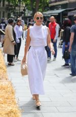 VOGUE WILLIAMS Arrives to Record Her Podcast at Global Radio in Lndon 06/20/2022