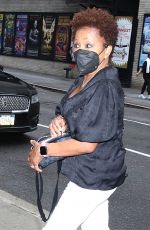 WANDA SYKES Arrives at Late Show with Stephen Colbert in New York 06/27/2022