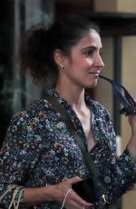 XISCA PERELLO Arrives at Grand Hotel in Paris 06/02/2022