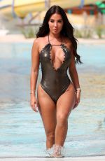 YAZMIN OUKHELLOU in Swimsuit in the Set of Towie in Punta Cana 06/08/2022