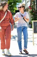 ZOEY DEUTCH Out with a Friend in Los Angeles 06/21/2022