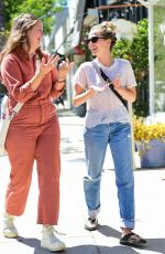 ZOEY DEUTCH Out with a Friend in Los Angeles 06/21/2022