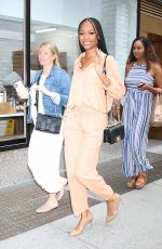 ZURI HALL Arrives at Today Show to Promotes American Ninja Warrior in New York 06/03/2022