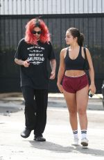 ADDISON RAE and Omer Fedi Leaves Forma Pilates in Los Angeles 07/26/2022