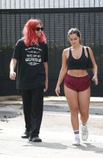 ADDISON RAE and Omer Fedi Leaves Forma Pilates in Los Angeles 07/26/2022