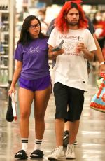 ADDISON RAE and Omer Fedi Shopping at Target in Los Angeles 07/10/2022