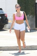 ADDISON RAE Heading to Workout Session in West Hollywood 07/11/2022