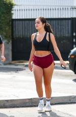 ADDISON RAE Leaves Pilates Class in West Hollywood 07/26/2022
