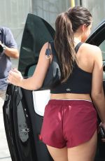 ADDISON RAE Leaves Pilates Class in West Hollywood 07/26/2022