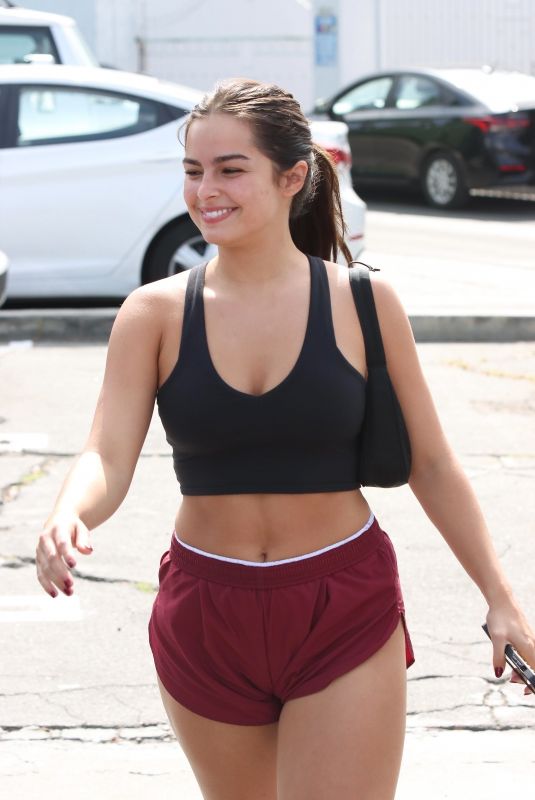 ADDISON RAE Leaves Pilates Class in West Hollywood 07/26/2022