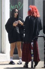 ADDISON RAE Out and About in Los Angeles 07/09/2022