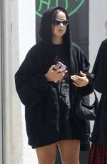 ADDISON RAE Out and About in Los Angeles 07/09/2022