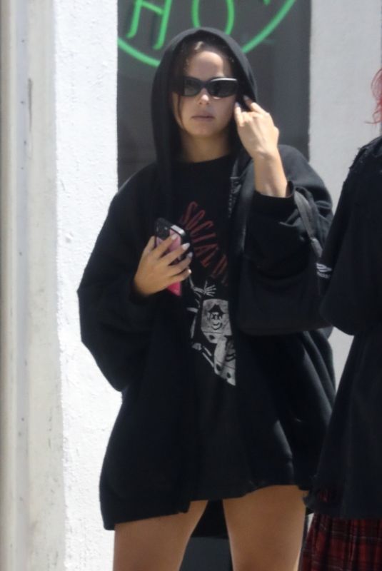 ADDISON RAE Out and About in Los Angeles 07/09/2022