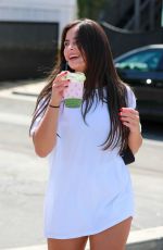 ADDISON RAE Out for Matcha Drink in West Hollywood 07/21/2022