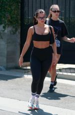 ADDISON RAE Out for Morning Pilates Class in West Hollywood 07/12/2022