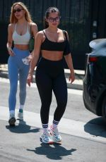 ADDISON RAE Out for Morning Pilates Class in West Hollywood 07/12/2022
