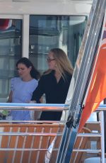 ADELE at a Yacht in Porto Cervo 07/20/2022