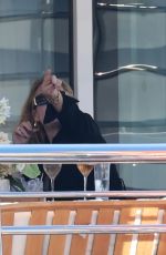 ADELE at a Yacht in Porto Cervo 07/20/2022