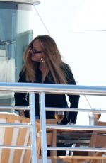 ADELE at a Yacht in Porto Cervo 07/20/2022