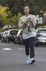 ADWOA ABOAH Out and About in London 07/27/2022