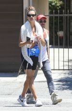 ALESSANDRA AMBROSIO and Matheus Mazzafera Out in Beverly Hills 07/19/2022